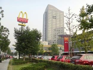 Hangzhou Dushangju Hotel Apartment Binjiang Exterior foto